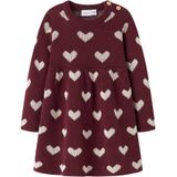 Biologisch Katoen - Jurk - Knielengte - Lange Mouwen - Regular Fit