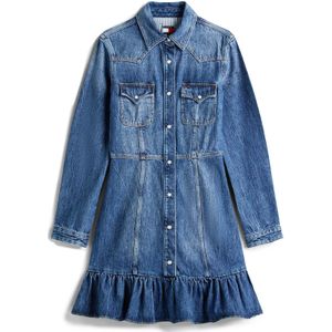 Tommy Jeans Blousejurk  blauw denim