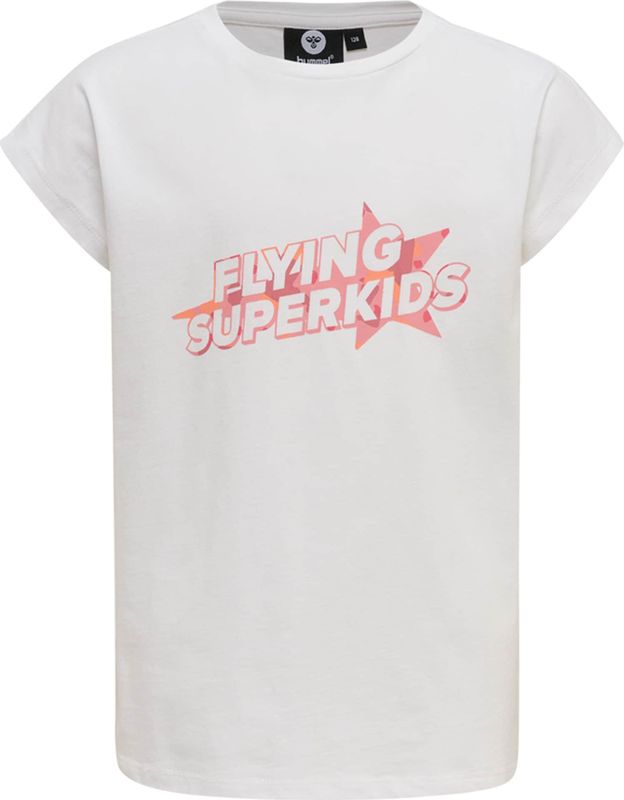 Hummel - Functioneel Shirt - Oranje - Katoen - Kwartmouw