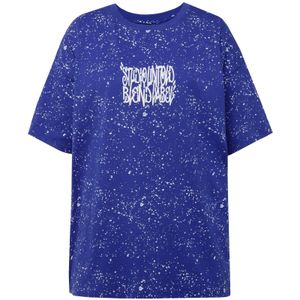 Studio Untold Shirt  saffier / wit