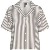 Pcnya - Overhemd - Viscose - Halflange Mouwen - Resortkraag