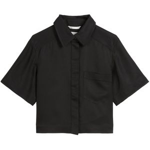 Marc O'Polo Blouse 'Boxy'  zwart