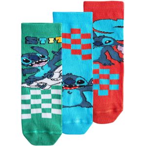 Next Sokken 'Lilo und Stitch'  hemelsblauw / riet / rood / wit