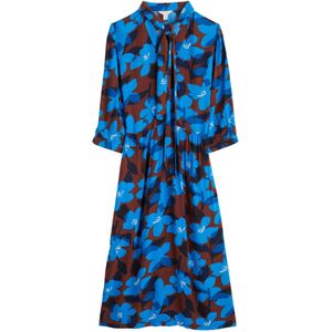 Seasalt Cornwall Jurk 'Harbour Cove'  blauw / bruin