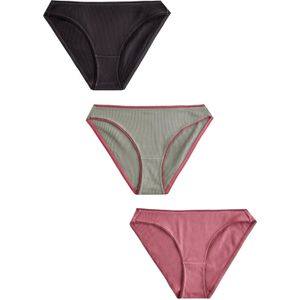 Next Slip  basaltgrijs / rosa / zwart