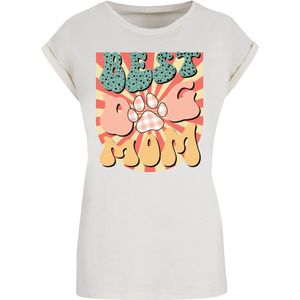 F4NT4STIC Shirt  sand / groen / abrikoos / wit