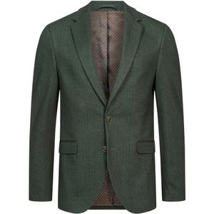 JEFF Business-colbert 'Luke'  donkergroen