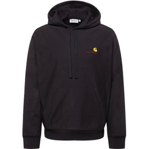 Carhartt WIP - American Script - Sweatshirt - Goudgeel / Roestrood / Zwart
