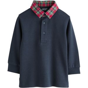 Next Shirt  navy / rood / wit