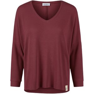 Cotton Candy Shirt  wijnrood