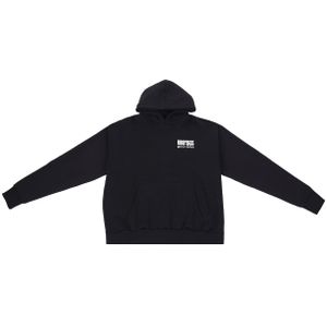 Dropsize Sweatshirt 'Embo'  blauw / zwart / wit