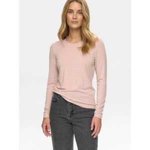 NÜMPH Shirt ' NURIXIE '  chamois / rosa