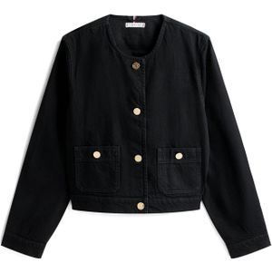 TOMMY HILFIGER Tussenjas  zwart