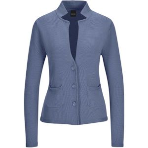 MADELEINE Gebreid vest  blauw
