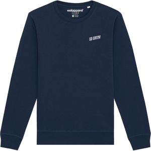 Watapparel Sweatshirt  navy / wit