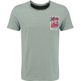 KEYLARGO - KLVIBES Round - T-shirt - Frosty Green Mel.