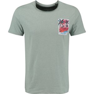 KEYLARGO - KLVIBES Round - T-shirt - Frosty Green Mel.