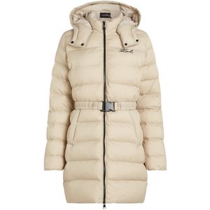 Karl Lagerfeld Winterjas  beige / zwart