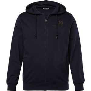 Men Plus Sweatvest  nachtblauw