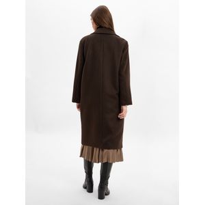 Marie Lund Wintermantel  mokka