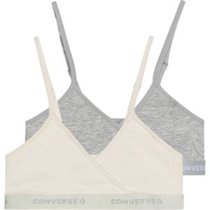 CONVERSE BH  lichtgrijs / wolwit