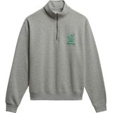 Superdry - Country Club Crest - Half Rits Trui - Losse Pasvorm