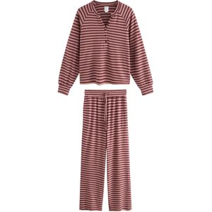 Next Pyjama  rosa / bourgogne