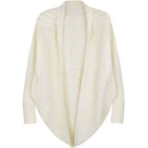 Felix Hardy Gebreid vest  ecru