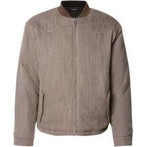 SCOTCH & SODA Tussenjas  donkerbruin / wit