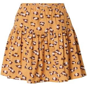 SECOND FEMALE Rok 'Kalma'  nude / bruin / lichtbruin