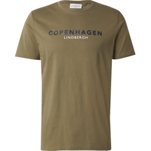 Lindbergh Shirt 'Copenhagen'  marine / kaki / wit