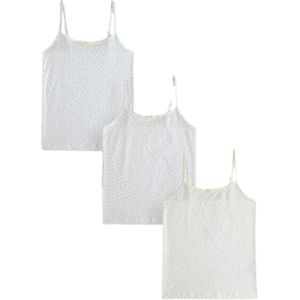 Next Onderhemd  ecru / lichtblauw / geel / lavendel