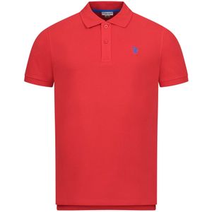 U.S. POLO ASSN. Shirt  royal blue/koningsblauw / knalrood