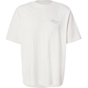 Abercrombie & Fitch Shirt  limoen / wit