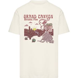 F4NT4STIC Shirt 'US National Parks Grand Canyon Sunrise'  sand