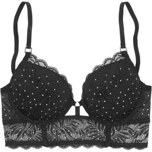 Microtouch - BH - Zwart - Met Beugel - Met Push-Upeffect