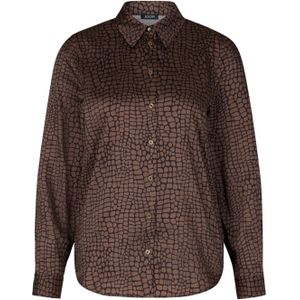JOOP! Blouse 'Bliss'  bruin / zwart