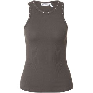 WEEKDAY Top  donkergrijs