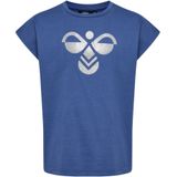 Hummel - hmlDIEZ - T-shirt - Biologische Katoen - Glinsterend Logo