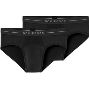 SCHIESSER Slip  zwart