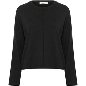 SOAKED IN LUXURY Trui 'Spina'  zwart