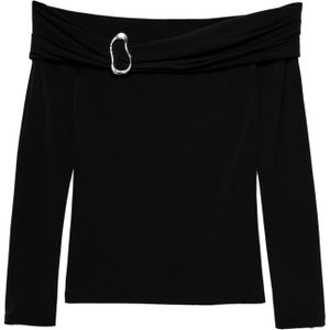 Pull&Bear Shirt  zwart