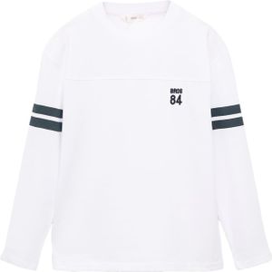 MANGO KIDS Shirt 'VARSI'  marine / wit