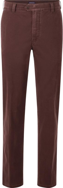 COSTILEO - Broek - Donkerrood - Katoenmix - Onderhoudsvriendelijk