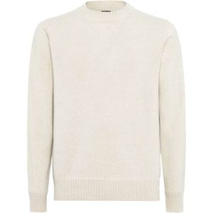Boggi Milano - Kasjmier Trui - Wit - Heren