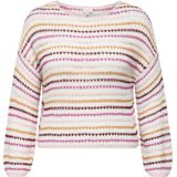 Cargenna - Gebreide Pullover - O-hals - Lange Mouwen - Cropped Fit