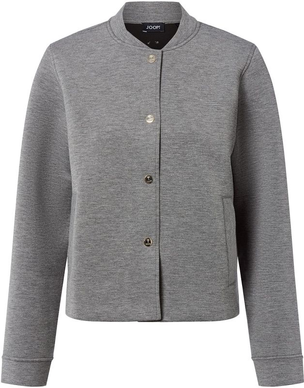 JOOP! - TOANA - Damesjack - Materiaalmix met Viscosegehalte - Opstaande Kraag - Steekzakken opzij