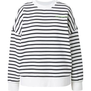 Studio Untold Sweatshirt  lichtgroen / zwart / offwhite