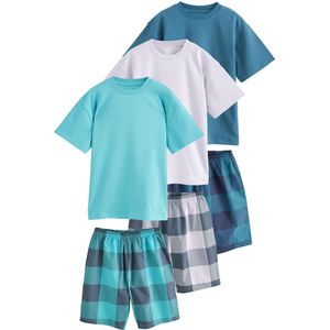 Next Nachtkledij  blauw / aqua / donkerblauw / wit