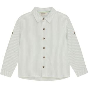 MINYMO Overhemd  mintgroen / wit